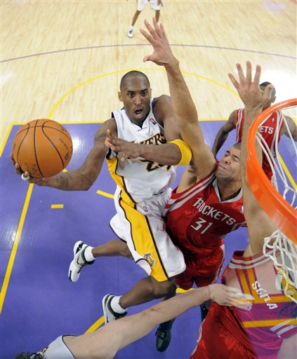 Rockets Lakers Basketball