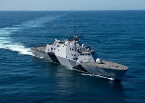 The USS Freedom departed for the Asia-Pacific in the spring.